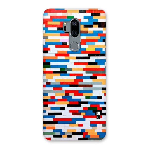 Cool Colors Collage Pattern Art Back Case for LG G7
