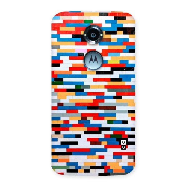 Cool Colors Collage Pattern Art Back Case for Moto X 2nd Gen