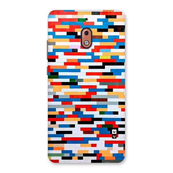 Cool Colors Collage Pattern Art Back Case for Nokia 2.1