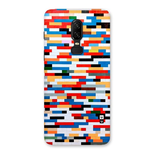 Cool Colors Collage Pattern Art Back Case for OnePlus 6