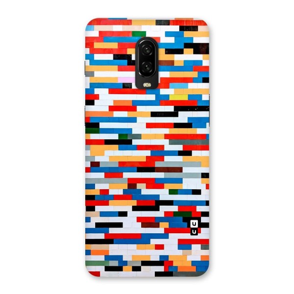 Cool Colors Collage Pattern Art Back Case for OnePlus 6T