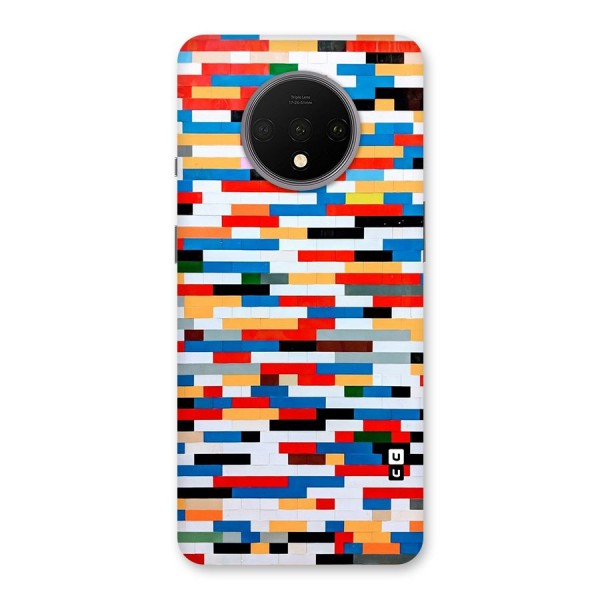 Cool Colors Collage Pattern Art Back Case for OnePlus 7T