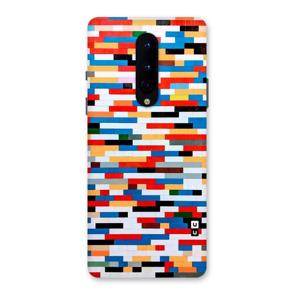 Cool Colors Collage Pattern Art Back Case for OnePlus 8
