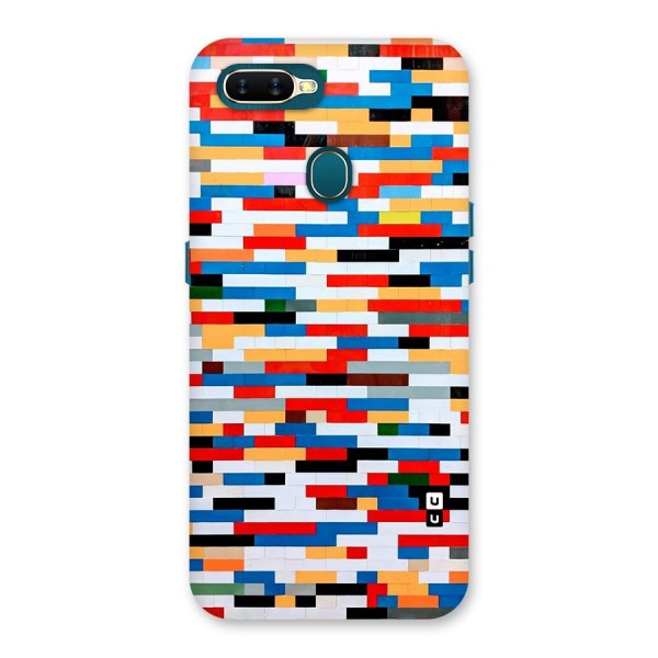 Cool Colors Collage Pattern Art Back Case for Oppo A7