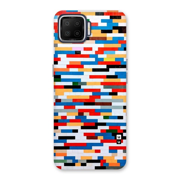 Cool Colors Collage Pattern Art Back Case for Oppo F17