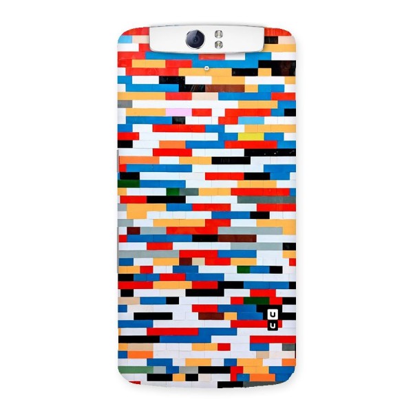 Cool Colors Collage Pattern Art Back Case for Oppo N1