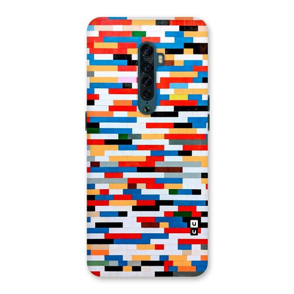 Cool Colors Collage Pattern Art Back Case for Oppo Reno2