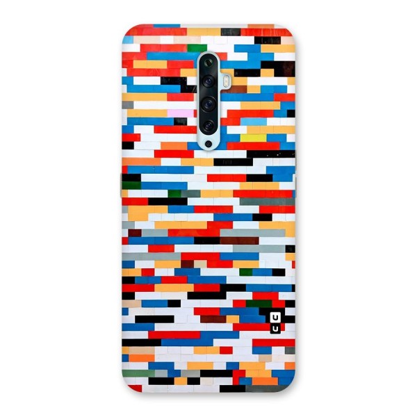 Cool Colors Collage Pattern Art Back Case for Oppo Reno2 F