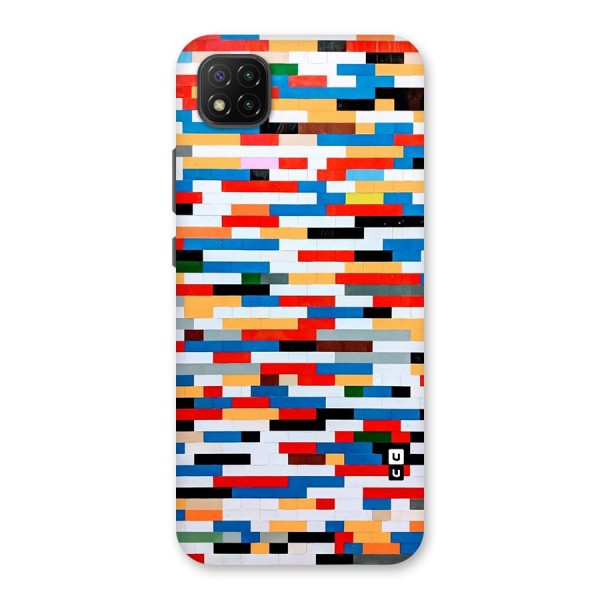 Cool Colors Collage Pattern Art Back Case for Poco C3