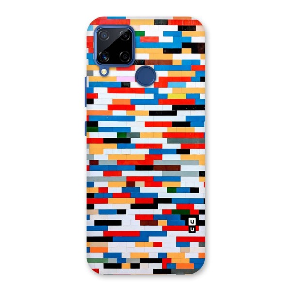 Cool Colors Collage Pattern Art Back Case for Realme C12