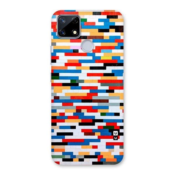 Cool Colors Collage Pattern Art Back Case for Realme Narzo 20