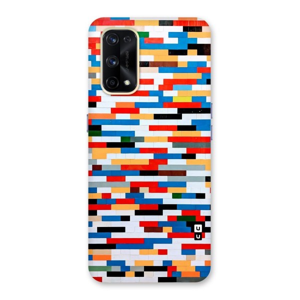 Cool Colors Collage Pattern Art Glass Back Case for Realme X7 Pro