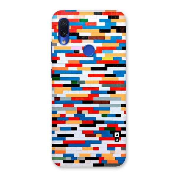 Cool Colors Collage Pattern Art Back Case for Redmi Note 7