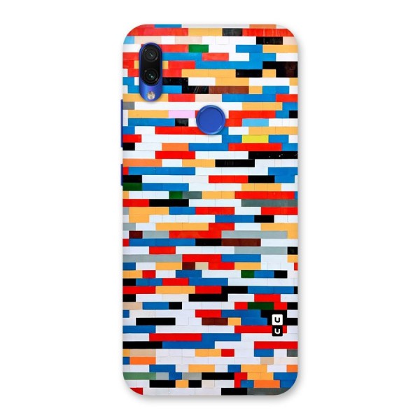 Cool Colors Collage Pattern Art Back Case for Redmi Note 7S