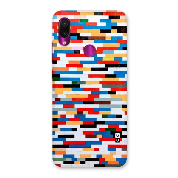 Cool Colors Collage Pattern Art Back Case for Redmi Note 7 Pro