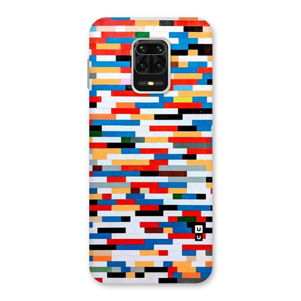 Cool Colors Collage Pattern Art Back Case for Redmi Note 9 Pro Max