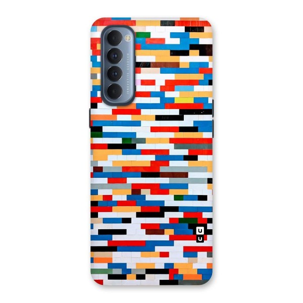 Cool Colors Collage Pattern Art Back Case for Reno4 Pro