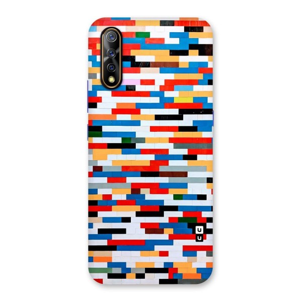 Cool Colors Collage Pattern Art Back Case for Vivo S1