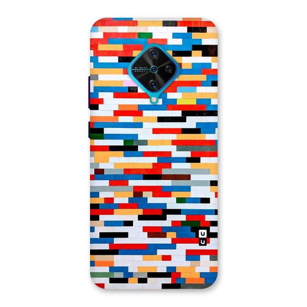 Cool Colors Collage Pattern Art Back Case for Vivo S1 Pro