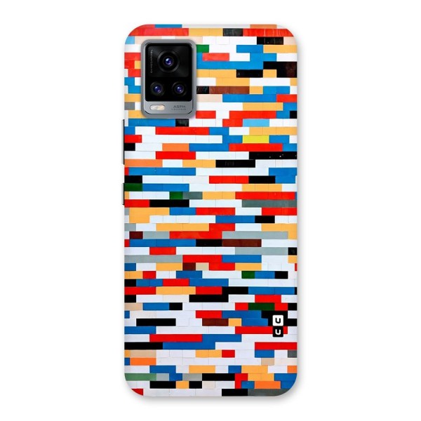 Cool Colors Collage Pattern Art Back Case for Vivo V20