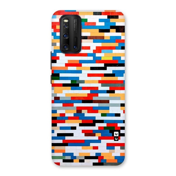 Cool Colors Collage Pattern Art Back Case for Vivo iQOO 3