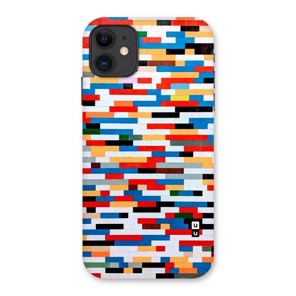 Cool Colors Collage Pattern Art Back Case for iPhone 11