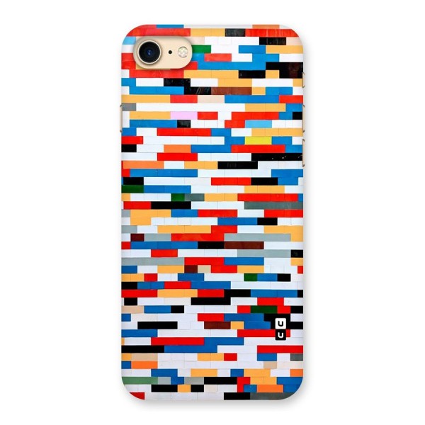 Cool Colors Collage Pattern Art Back Case for iPhone 7