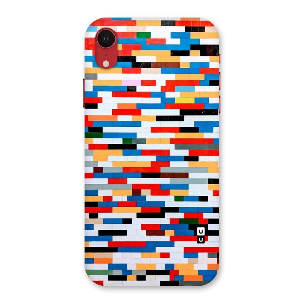 Cool Colors Collage Pattern Art Back Case for iPhone XR