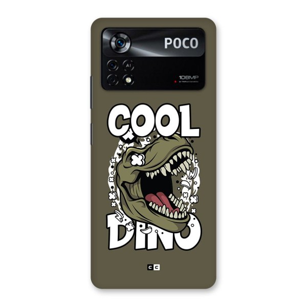 Cool Dino Back Case for Poco X4 Pro 5G
