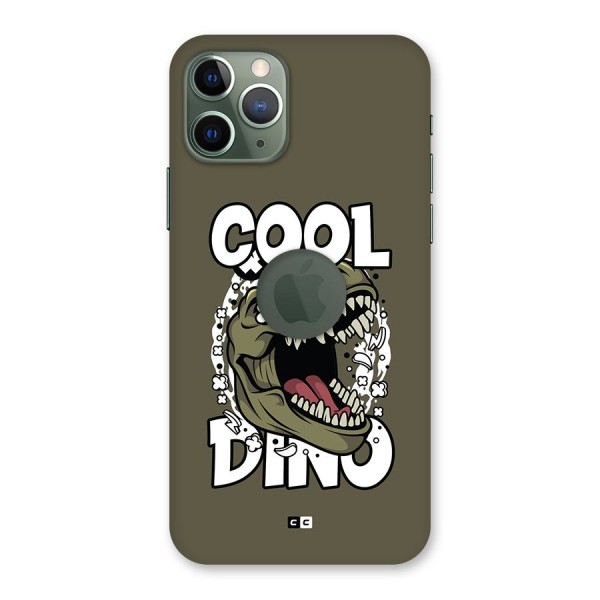Cool Dino Back Case for iPhone 11 Pro Logo Cut