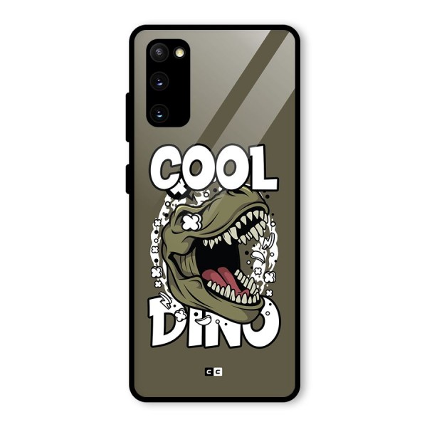 Cool Dino Glass Back Case for Galaxy S20 FE 5G