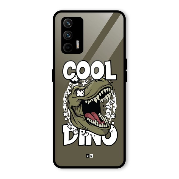 Cool Dino Glass Back Case for Realme X7 Max