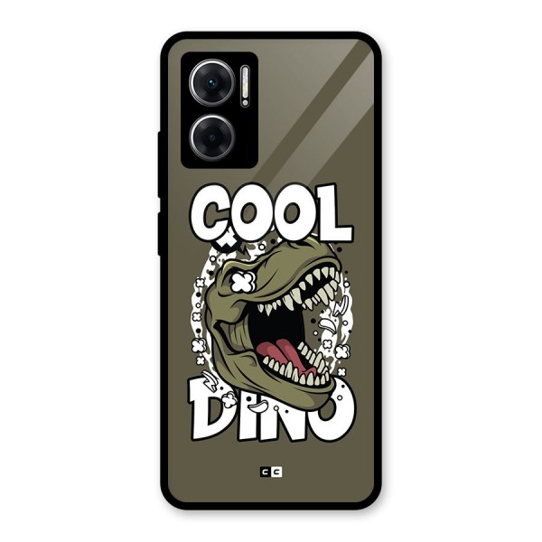 Cool Dino Glass Back Case for Redmi 11 Prime 5G