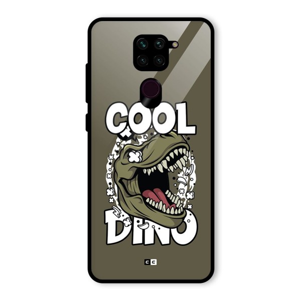 Cool Dino Glass Back Case for Redmi Note 9