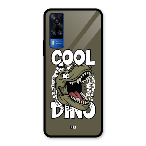 Cool Dino Glass Back Case for Vivo Y51A