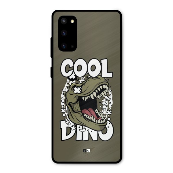 Cool Dino Metal Back Case for Galaxy S20