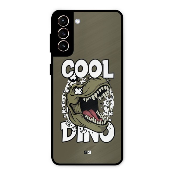 Cool Dino Metal Back Case for Galaxy S21 Plus