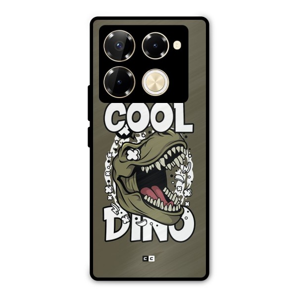 Cool Dino Metal Back Case for Infinix Note 40 Pro