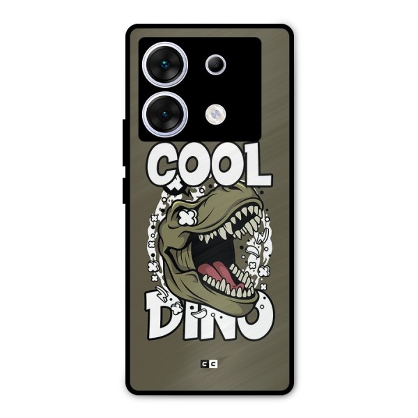 Cool Dino Metal Back Case for Infinix Zero 30 5G