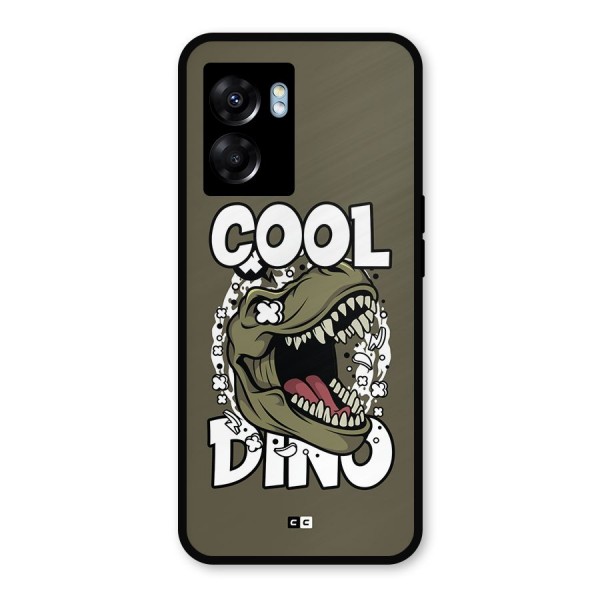 Cool Dino Metal Back Case for Realme Narzo 50 5G