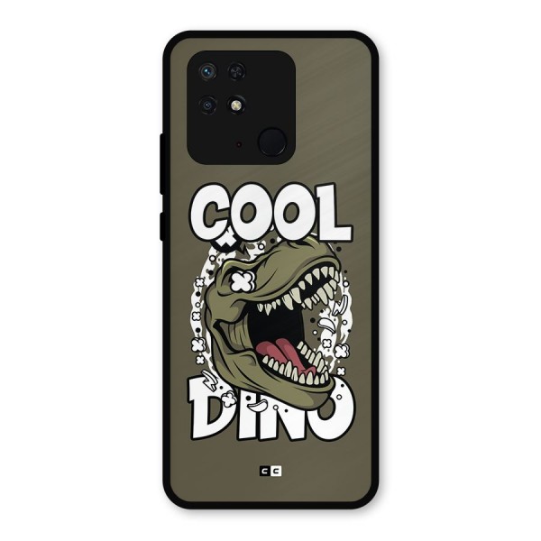 Cool Dino Metal Back Case for Redmi 10 Power