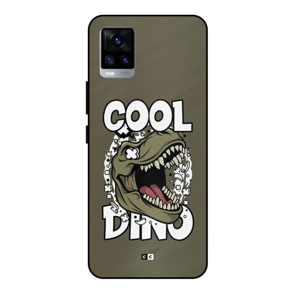 Cool Dino Metal Back Case for Vivo V20