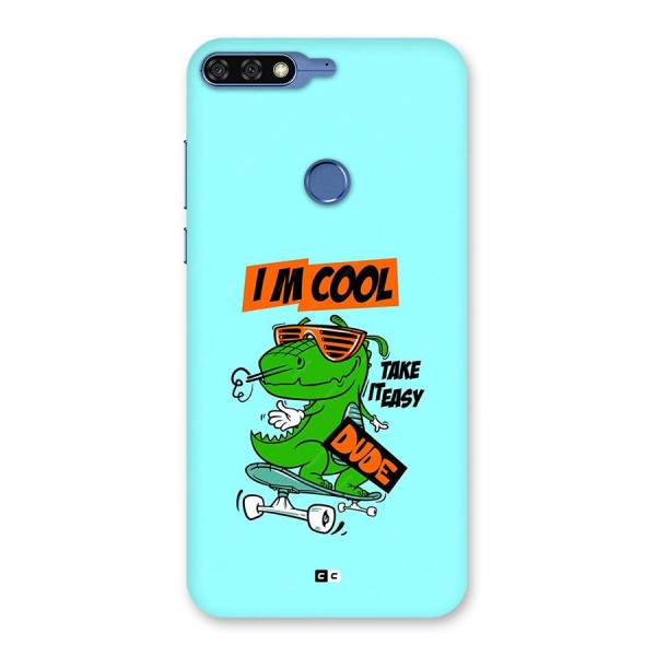 Cool Dude Back Case for Honor 7C