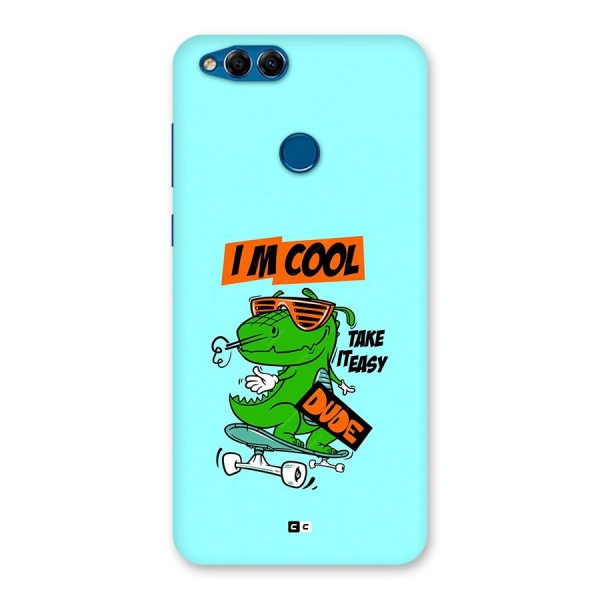 Cool Dude Back Case for Honor 7X