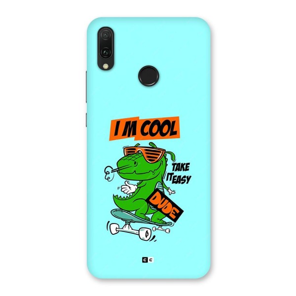 Cool Dude Back Case for Huawei Y9 (2019)