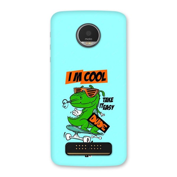 Cool Dude Back Case for Moto Z Play