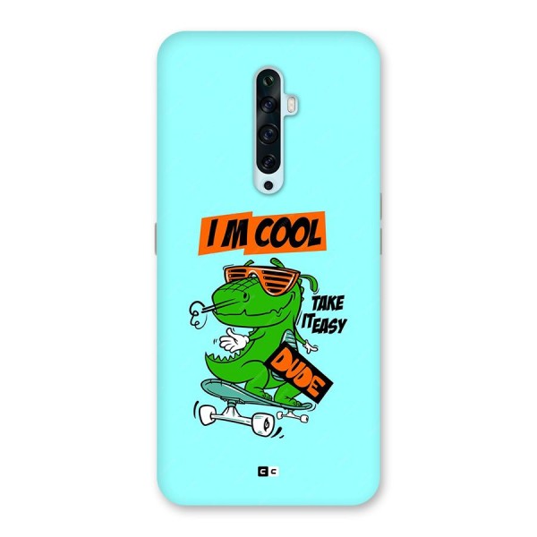 Cool Dude Back Case for Oppo Reno2 F