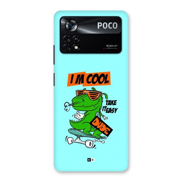 Cool Dude Back Case for Poco X4 Pro 5G