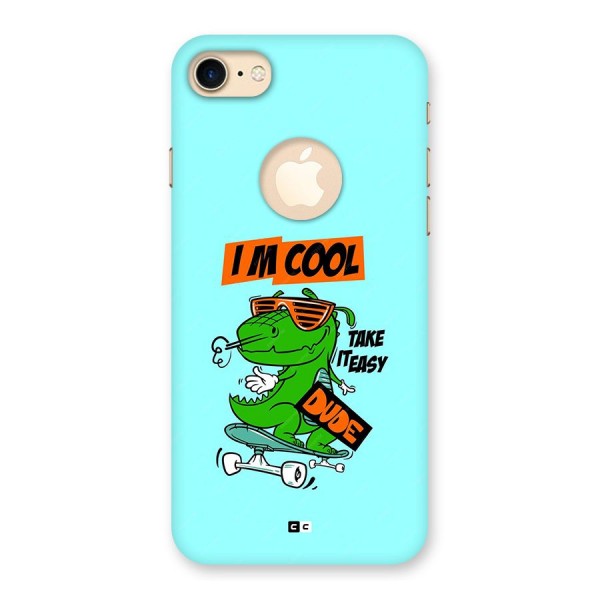 Cool Dude Back Case for iPhone 7 Logo Cut