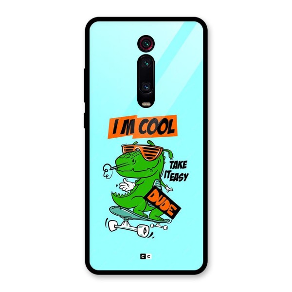 Cool Dude Glass Back Case for Redmi K20 Pro